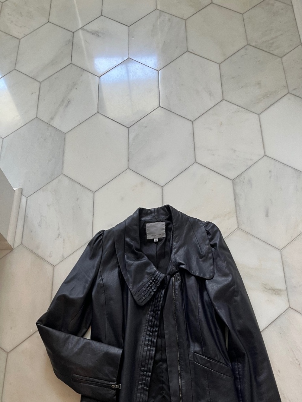 Classiques Entier Leather Jacket Size Small